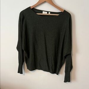 Cyrus Forest Green Knit Top